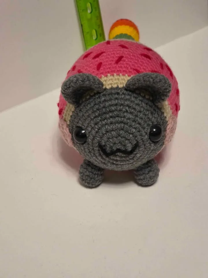Nyan Cat Amigurumi Crochet image indicator(4)