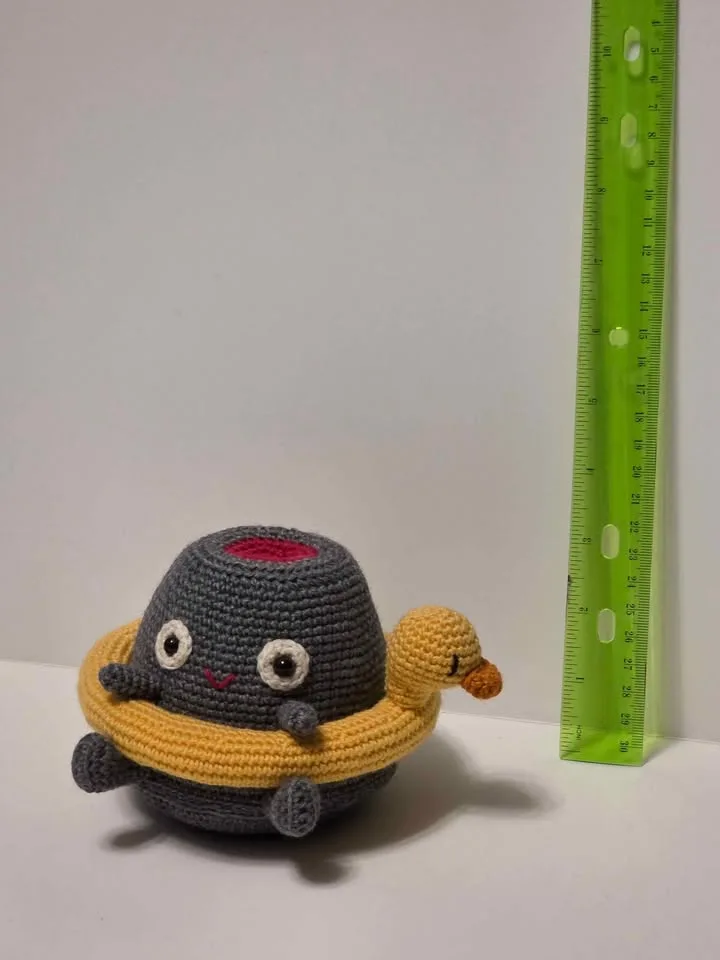 Volcano Floatie Amigurumi Crochet image indicator(2)