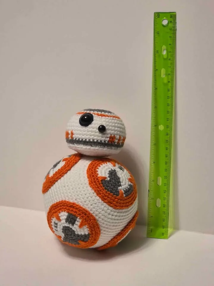 BB-8 Amigurumi Crochet image indicator(2)