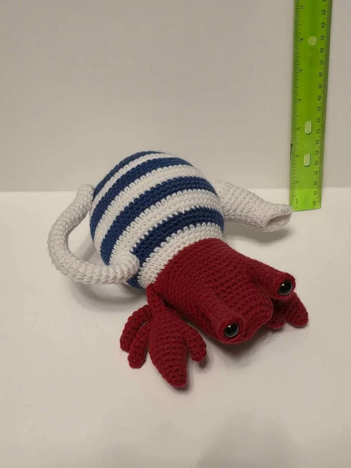 Teapot Crab Amigurumi Crochet image indicator(2)