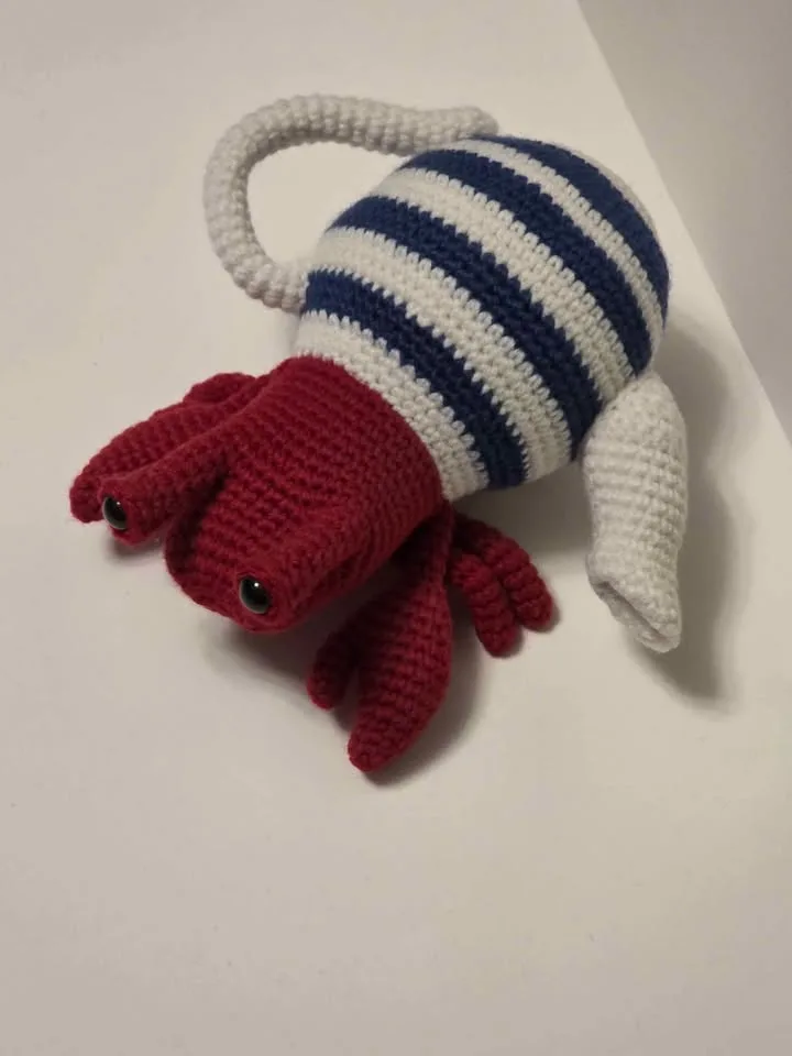 Teapot Crab Amigurumi Crochet image indicator(4)