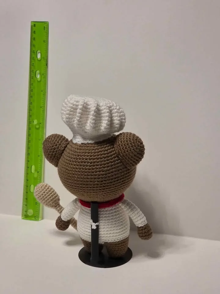 Cooking Bear Amigurumi Crochet image indicator(3)