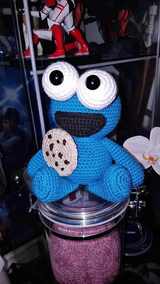 Cookie Monster Amigurumi Crochet thumbnail