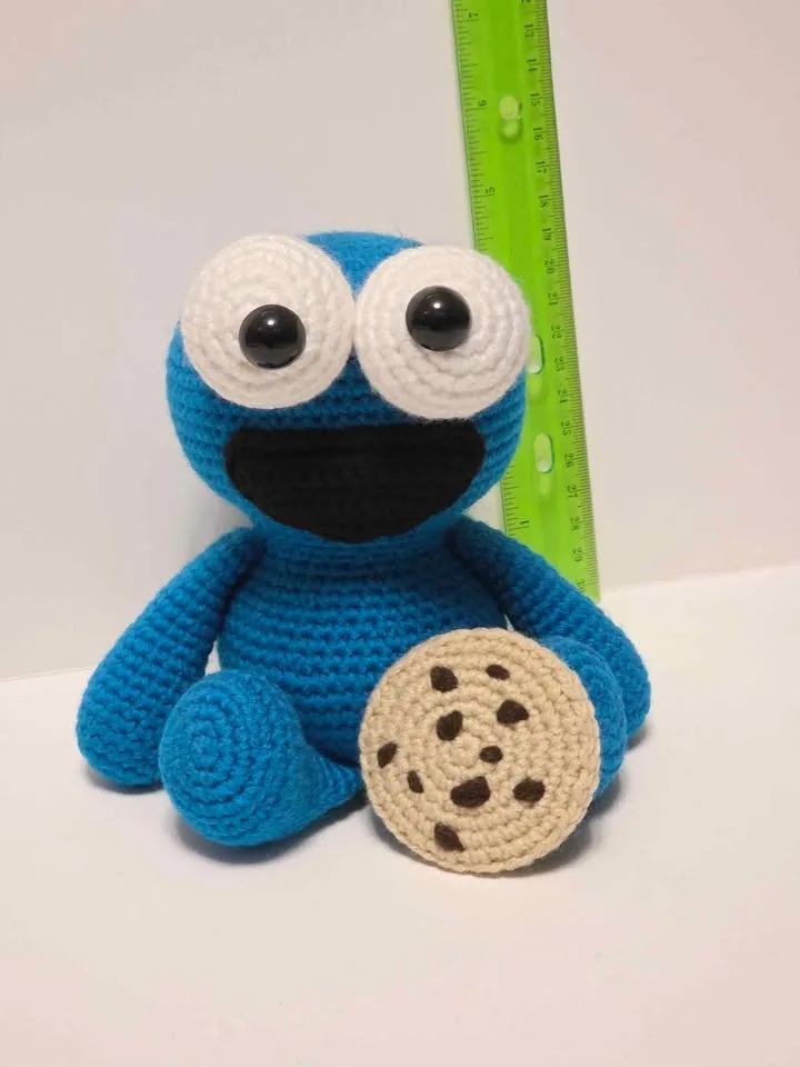 Cookie Monster Amigurumi Crochet image indicator(2)