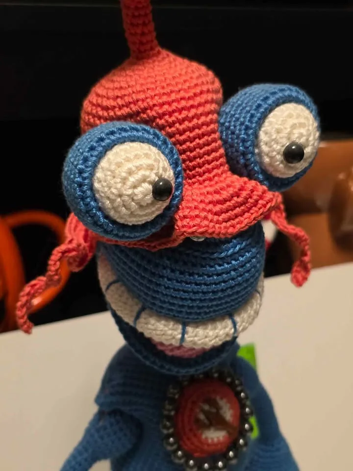 Large Robot Amigurumi Crochet image indicator(2)