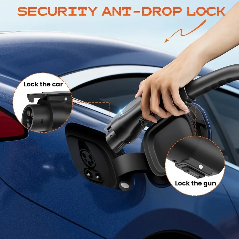 Tesla to J1772 Adapter-48Amp 250V NACS to J1772 Converter image indicator(3)