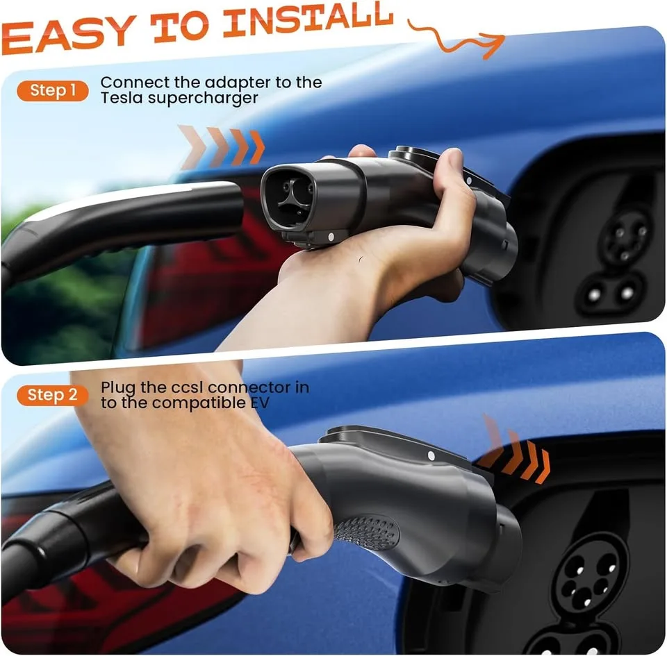 Tesla to J1772 Adapter-48Amp 250V NACS to J1772 Converter image indicator(7)