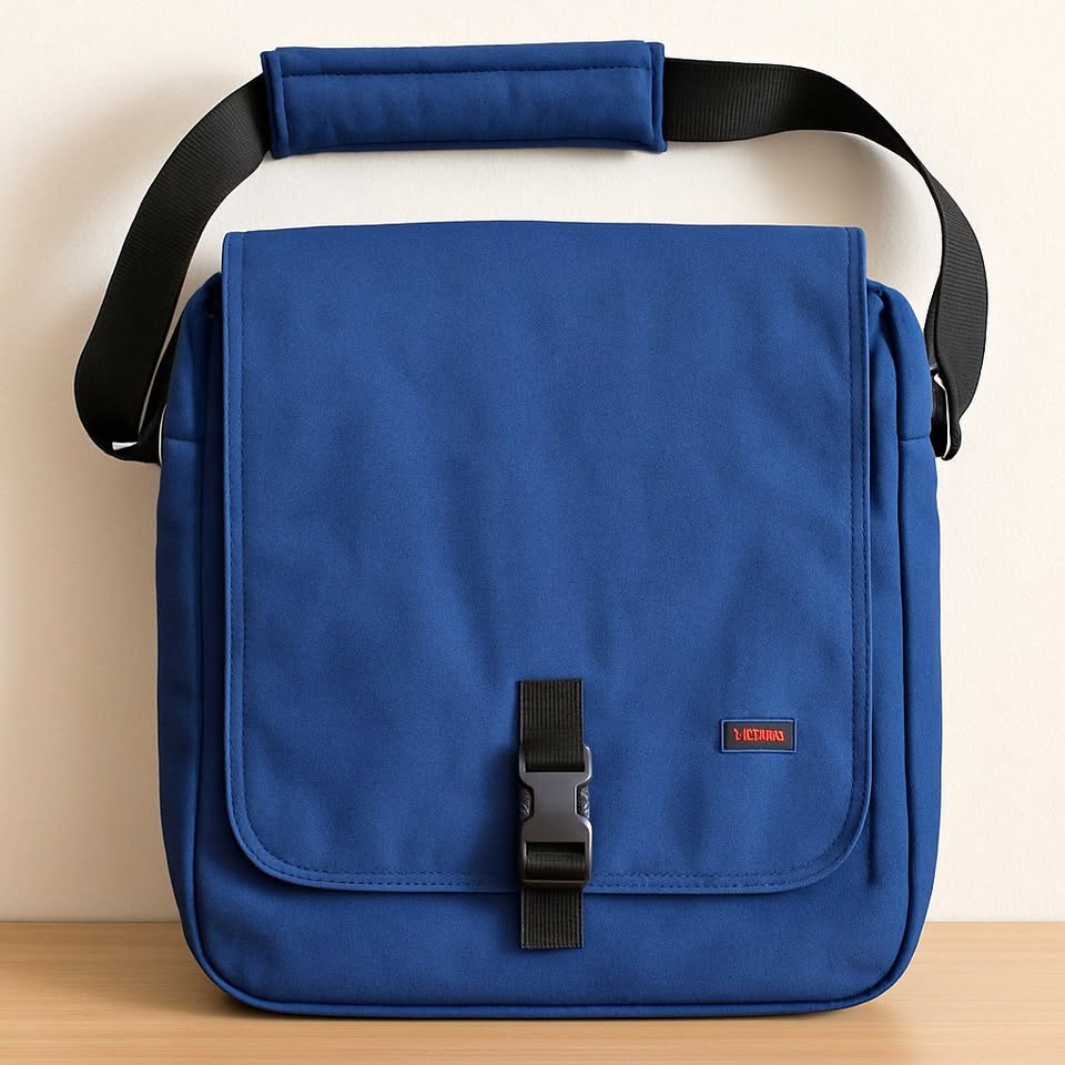 Tundra Blue Messenger Bag