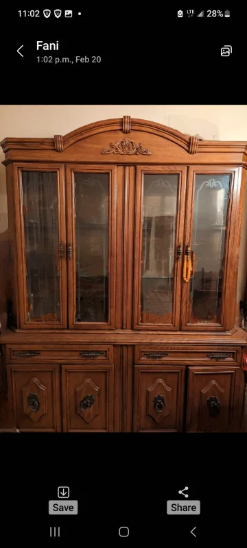 Two piece hutch thumbnail