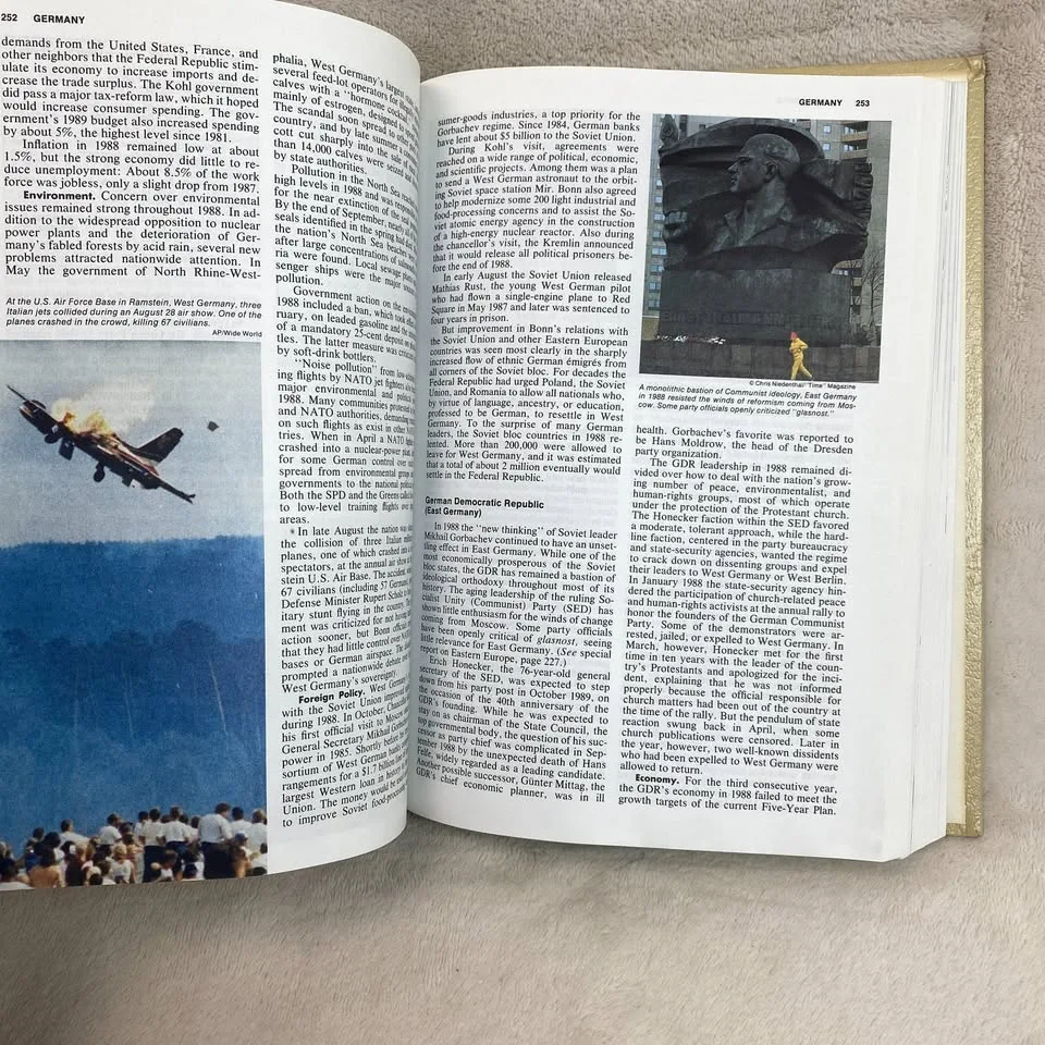 1989 WORLD TOPICS YEARBOOK Hardcover Book image indicator(8)