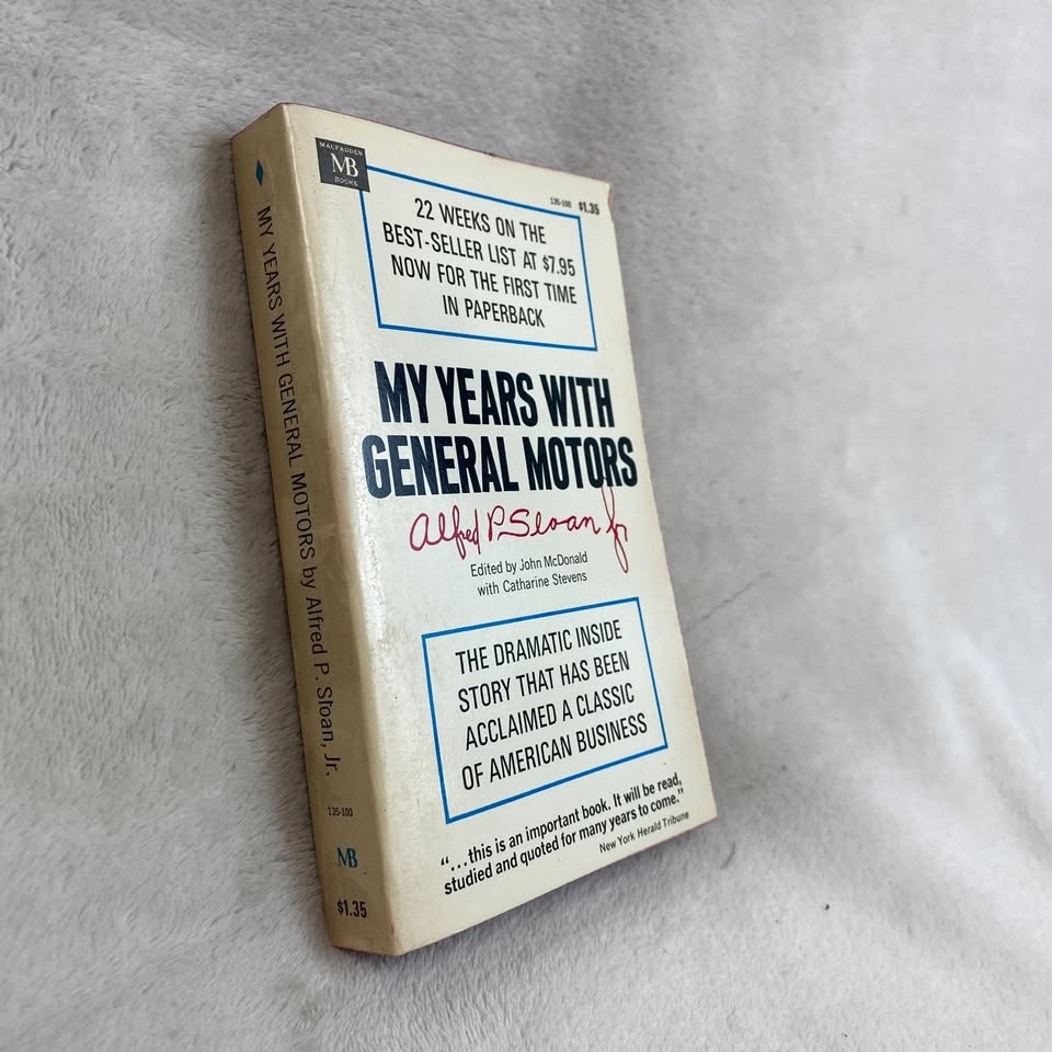 My Years with General Motors 1965 Vintage Book - photo 2