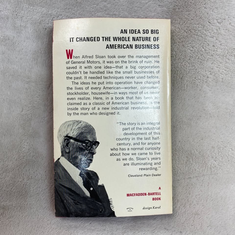 My Years with General Motors 1965 Vintage Book - photo 4