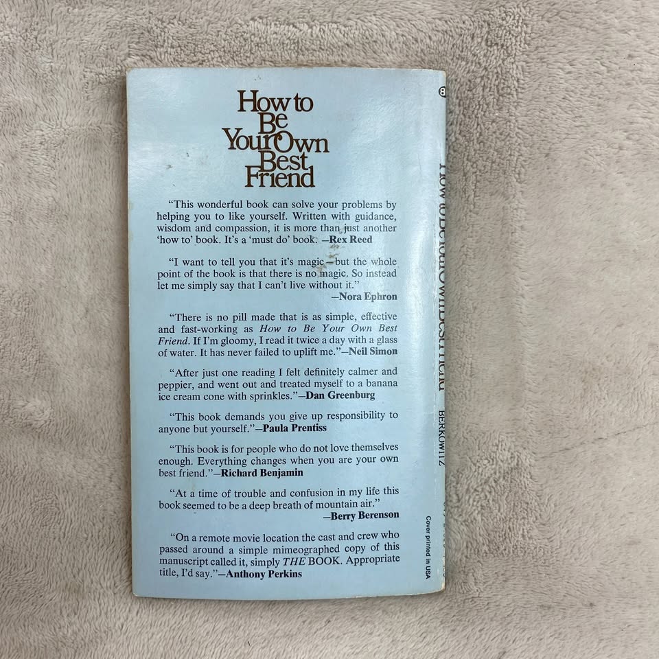 🥕 How to Be Your Own Best Friend book - photo 3