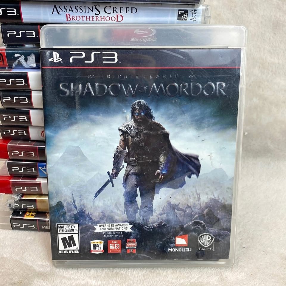 Middle-Earth Shadow of Mordor PS3 Game