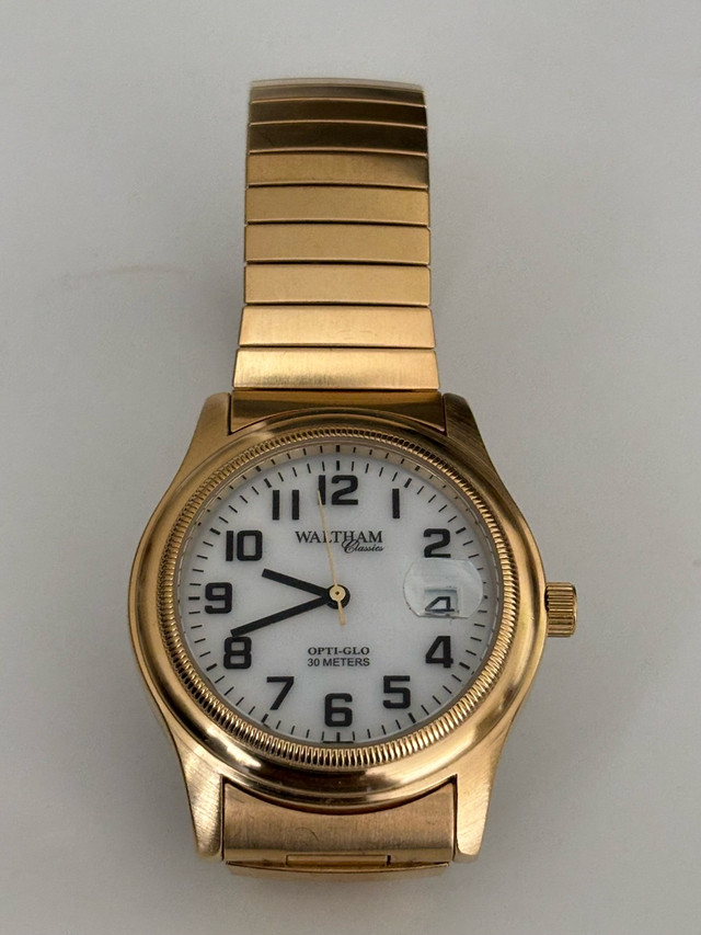 Waltham gold watch