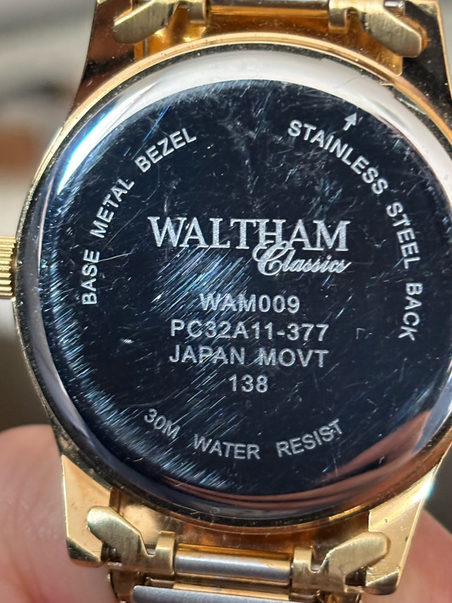 Waltham gold watch - photo 5