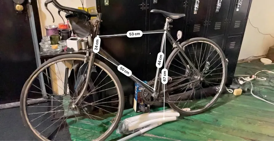 Medium men Motobecane bicycle