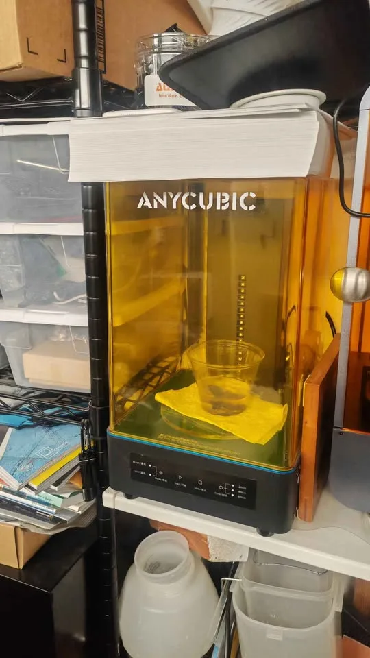 Kelant s500 resin 3d printer and anycubic curing station image indicator(2)