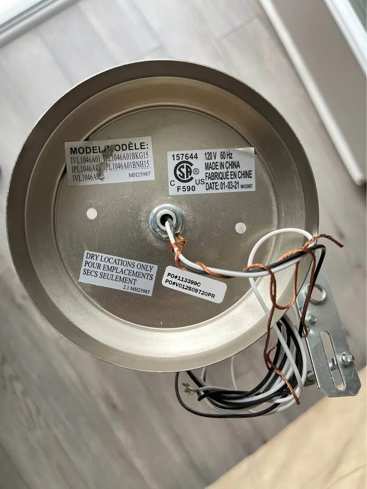 Pendant Lamp Chrome Metal Finishing Matt White No Bulb image indicator(2)