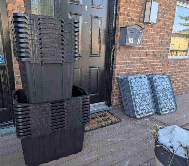 Moving? pack with bins, no taping cardboard - photo 2