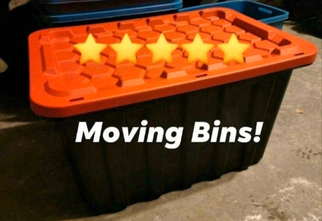 Moving? pack with bins, no taping cardboard - photo 5