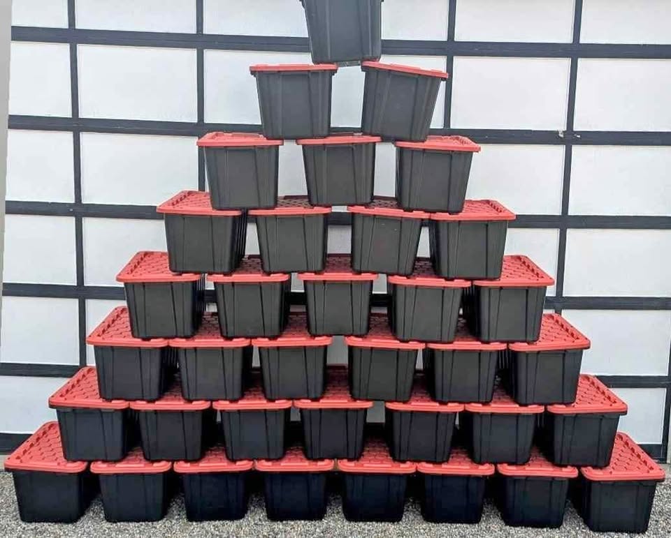Used & Brand new heavy duty bins for storage or moving