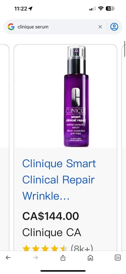 Clinique smart clinical repair set of 3 $180 image indicator(4)