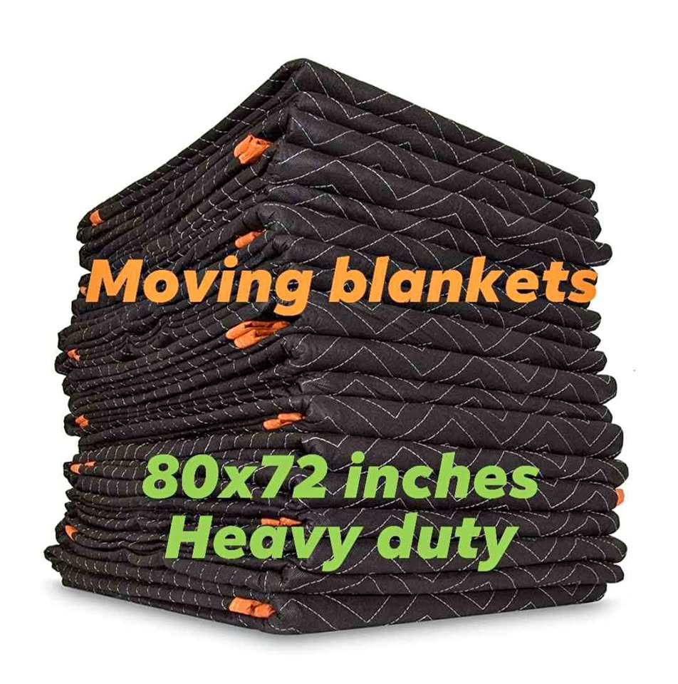 Heavy duty 80x72 inch Moving blankets