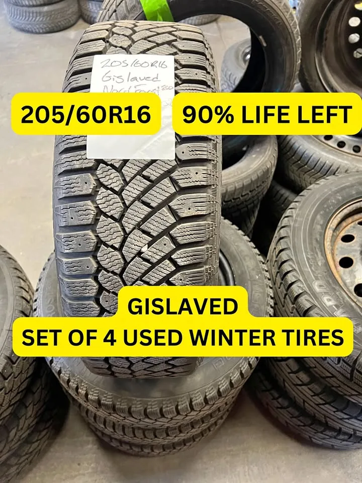 205/60R16 Gislaved NordFrost200 Winter Tires thumbnail
