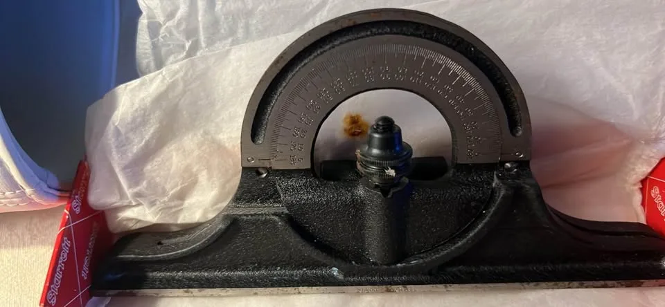 Starrett PR 1224 Protactor & Micrometer image indicator(3)