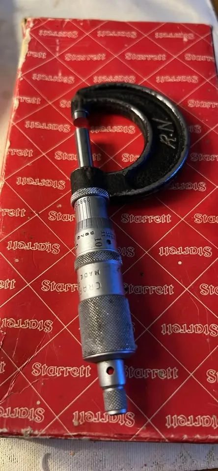 Starrett PR 1224 Protactor & Micrometer image indicator(5)