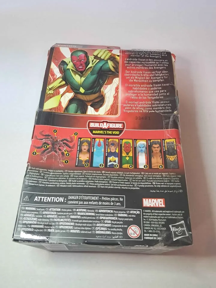 Marvel Legends VISION 6-Inch Action Figure BY HASBRO image indicator(2)