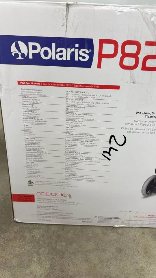 Polaris P825 Sport Robotic Pool Cleaner - Excellent image indicator(6)