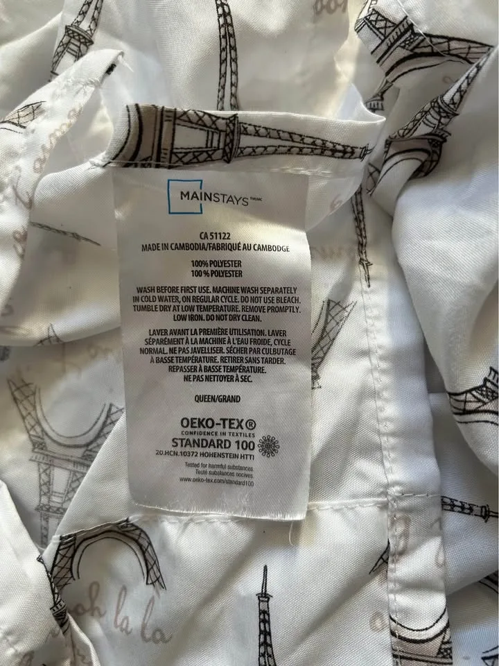 Queen size bed sheet set of 4 image indicator(4)