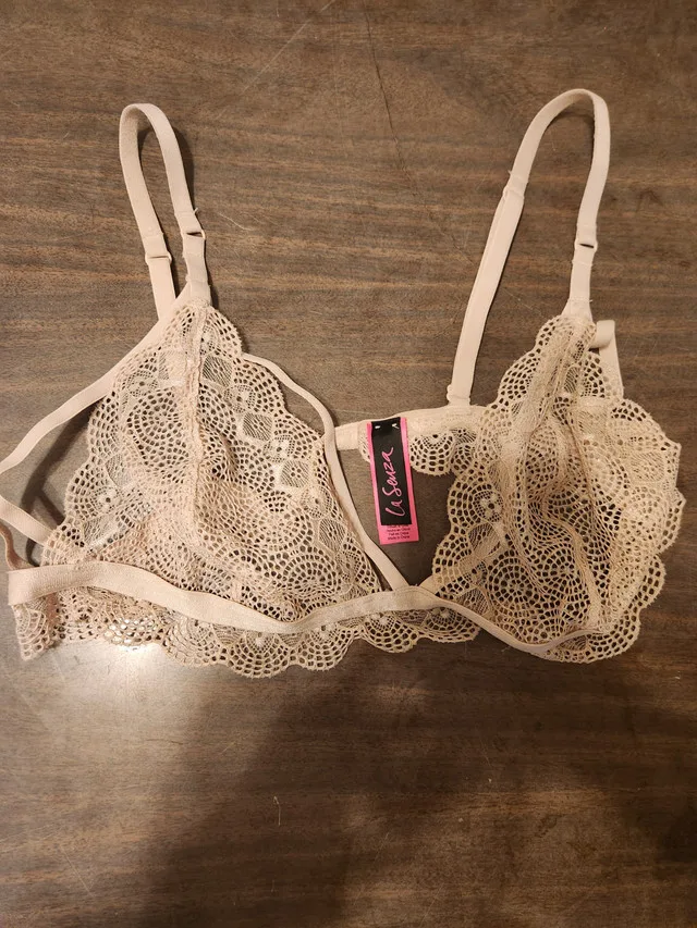 La Senza Lace Bralette Top – Size Large thumbnail