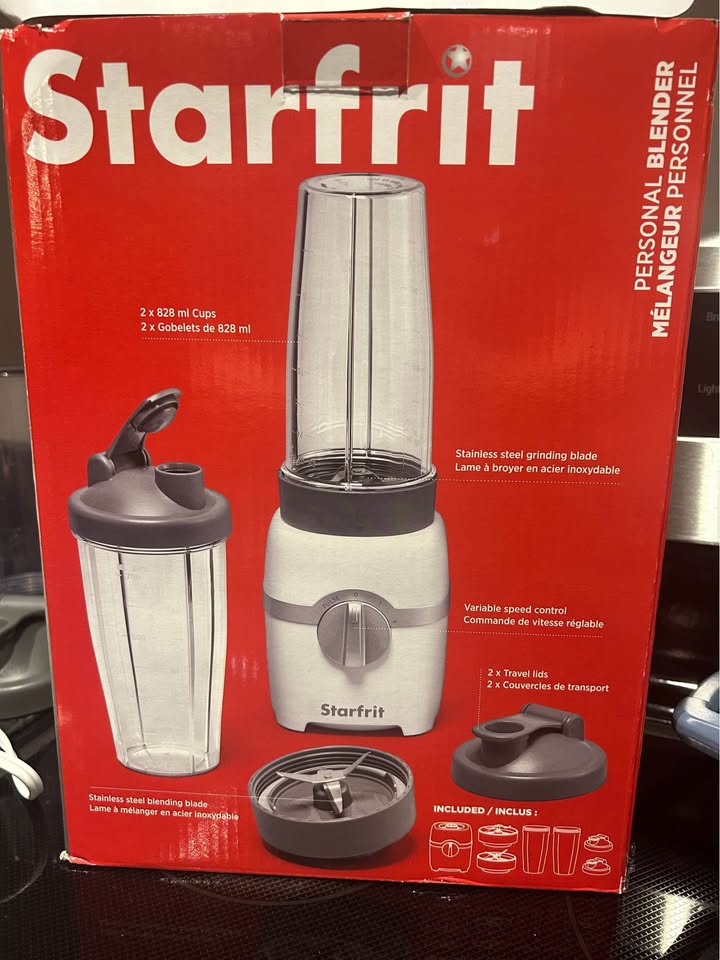 Starfrit Personal Blender – $15 (Moving Out Sale) - photo 2