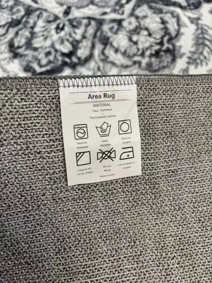 Brand New 3x5ft Grey/Floral Area Rug image indicator(4)