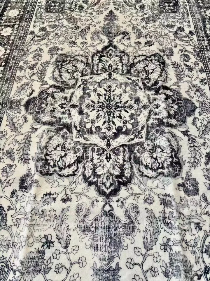 Brand New 3x5ft Grey/Floral Area Rug image indicator(5)