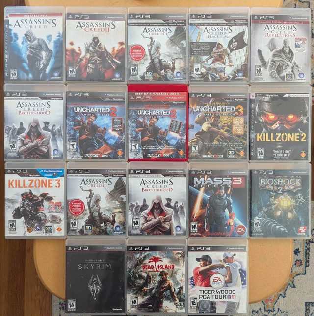 18 CIB PlayStation 3 Game Lot