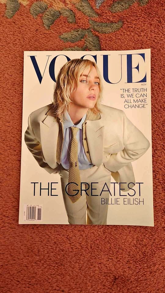 BILLIE EILLISH NOVEMBER VOGUE