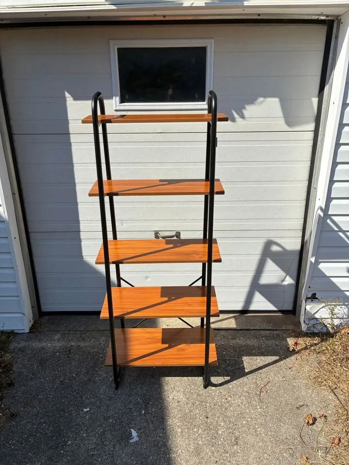 5 Tier Book Shelf with metal frame image indicator(3)