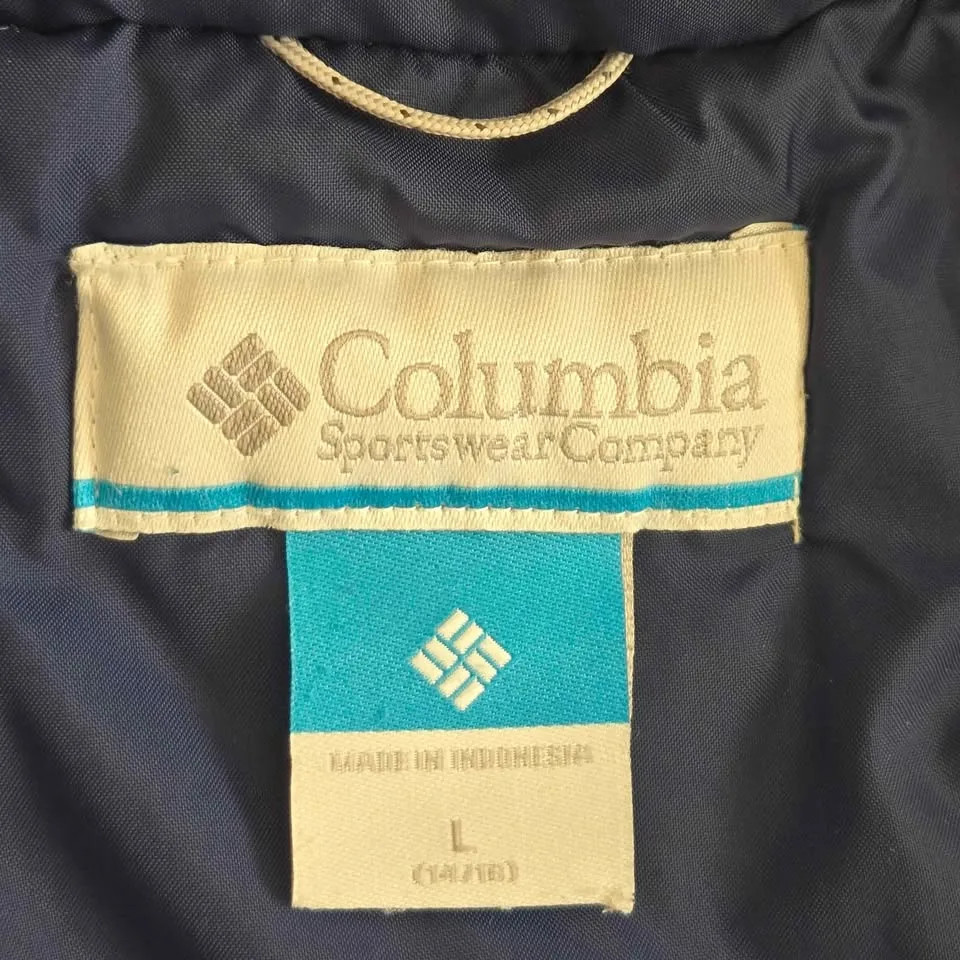 Columbia Jacket Boys L 14/16 Blue Waterproof image indicator(3)