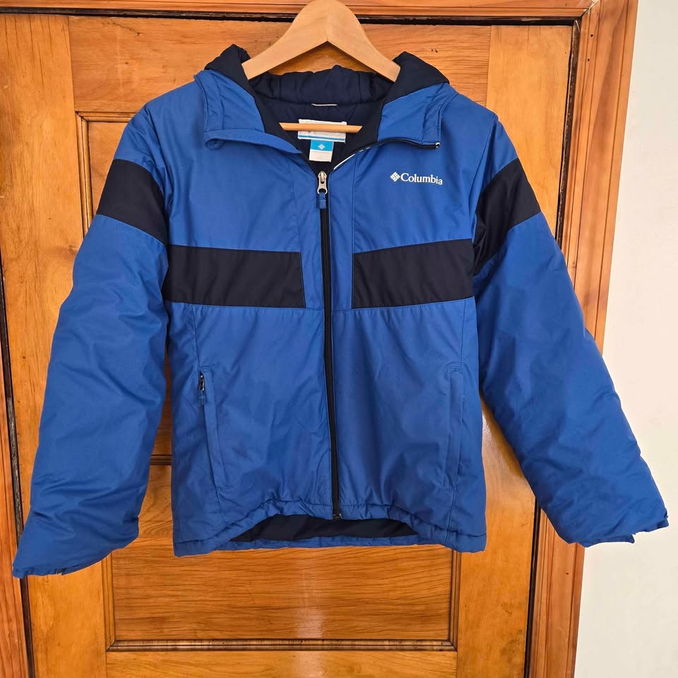 Columbia Jacket Boys L 14/16 Blue Waterproof - photo 4