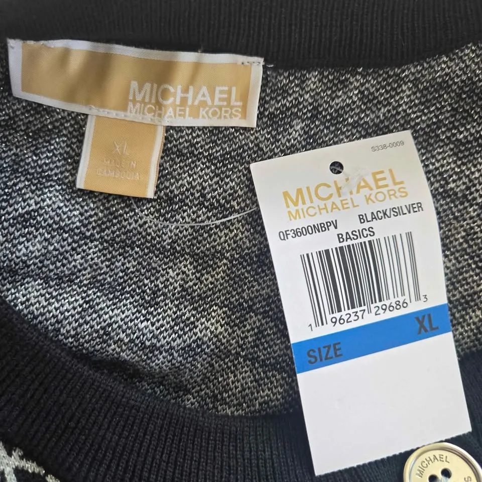 Michael Kors Cardigan Sweater Womens XL image indicator(2)