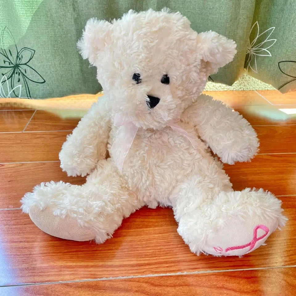 12" Canadian Cancer Society 2010 Bear Pink Ribbon thumbnail