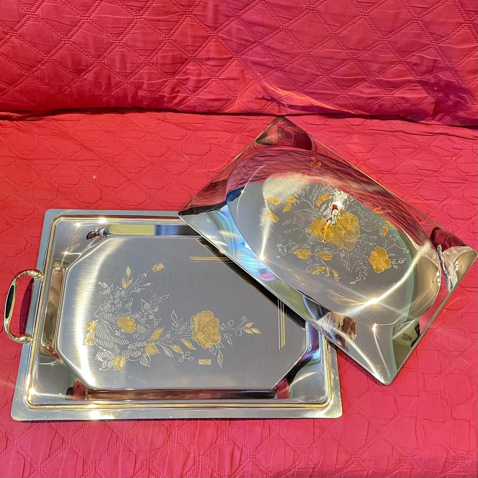VINTAGE Large Serving Tray - MGM Made in Italy