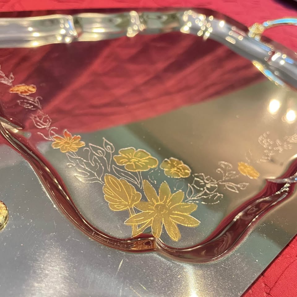 Vintage✨Italian Inox Tray - Prestige - photo 3