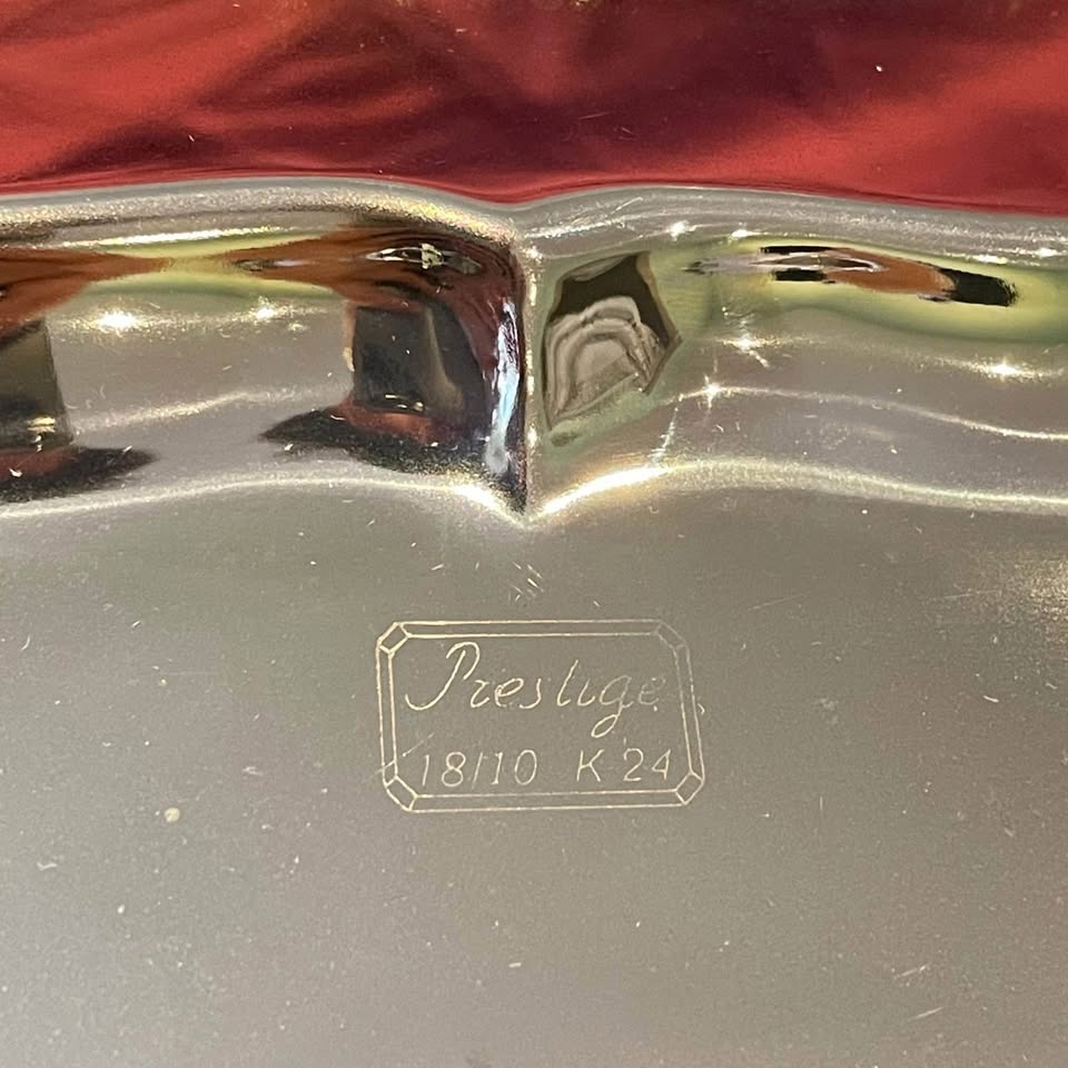 Vintage✨Italian Inox Tray - Prestige - photo 4