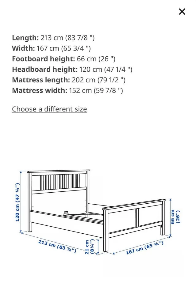 Bed frame with storage image indicator(5)