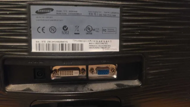 Samsung 21.5" LED Monitor (S22A300B) 🥕 image indicator(5)